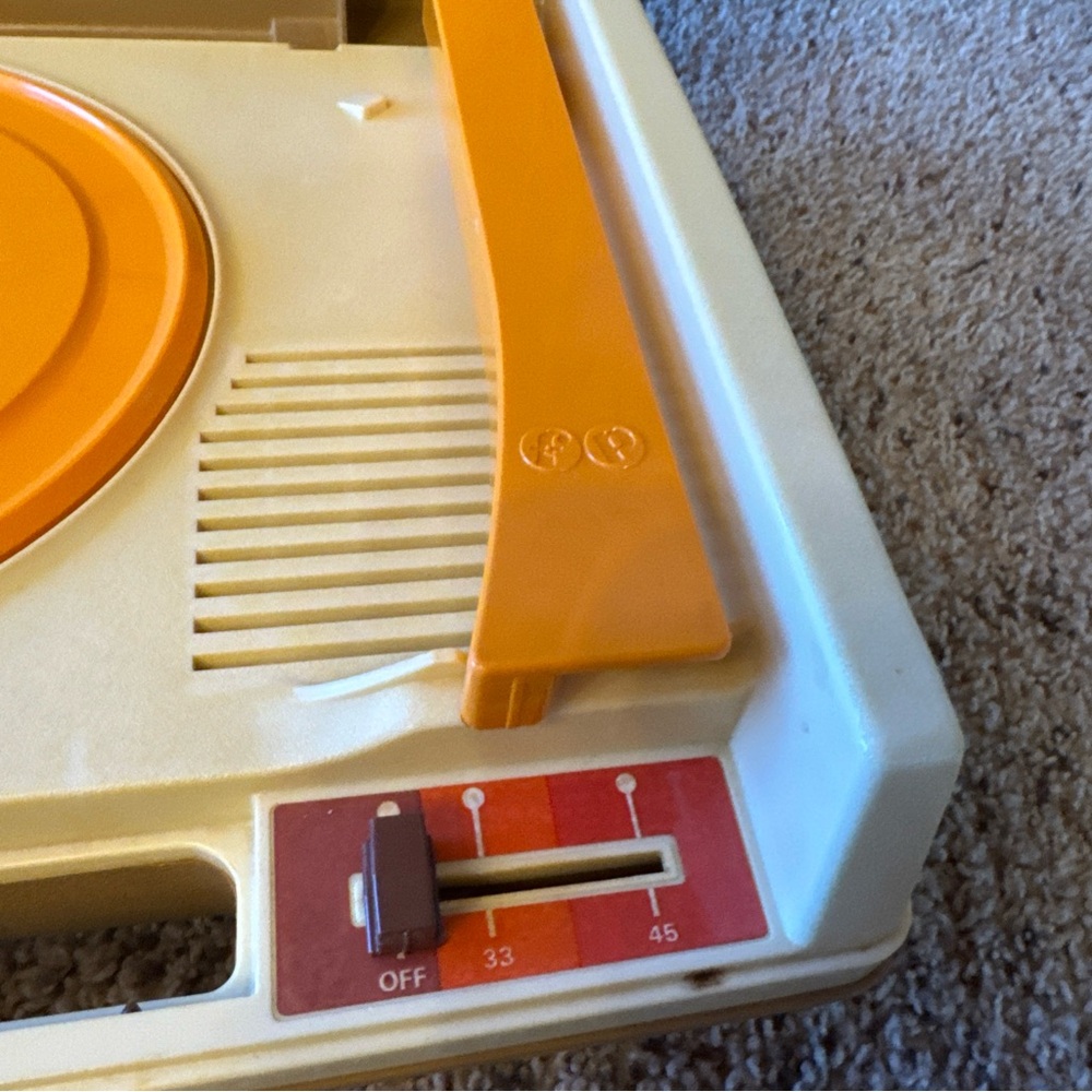 Vintage Fisher-Price Record Player - Picture 4 of 6